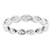 Bezel-Set Eternity Band