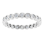Bezel-Set Eternity Band