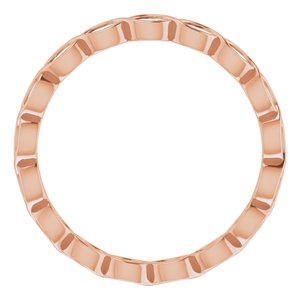 Bezel-Set Eternity Band