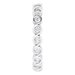 Bezel-Set Eternity Band