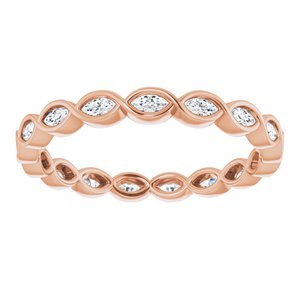 Bezel-Set Eternity Band