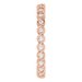 Bezel-Set Eternity Band