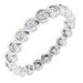 Bezel-Set Eternity Band
