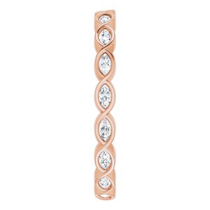Bezel-Set Eternity Band