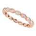 Bezel-Set Eternity Band