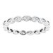 Bezel-Set Eternity Band