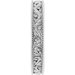 Milgrain Edge Floral Flat Band