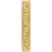 Milgrain Edge Floral Flat Band