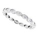 Bezel-Set Eternity Band