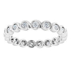 Bezel-Set Eternity Band