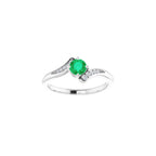 Accented Bypass Ring