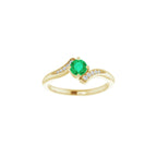 Accented Bypass Ring