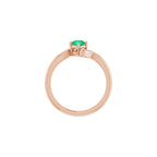 Accented Bypass Ring