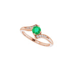 Accented Bypass Ring