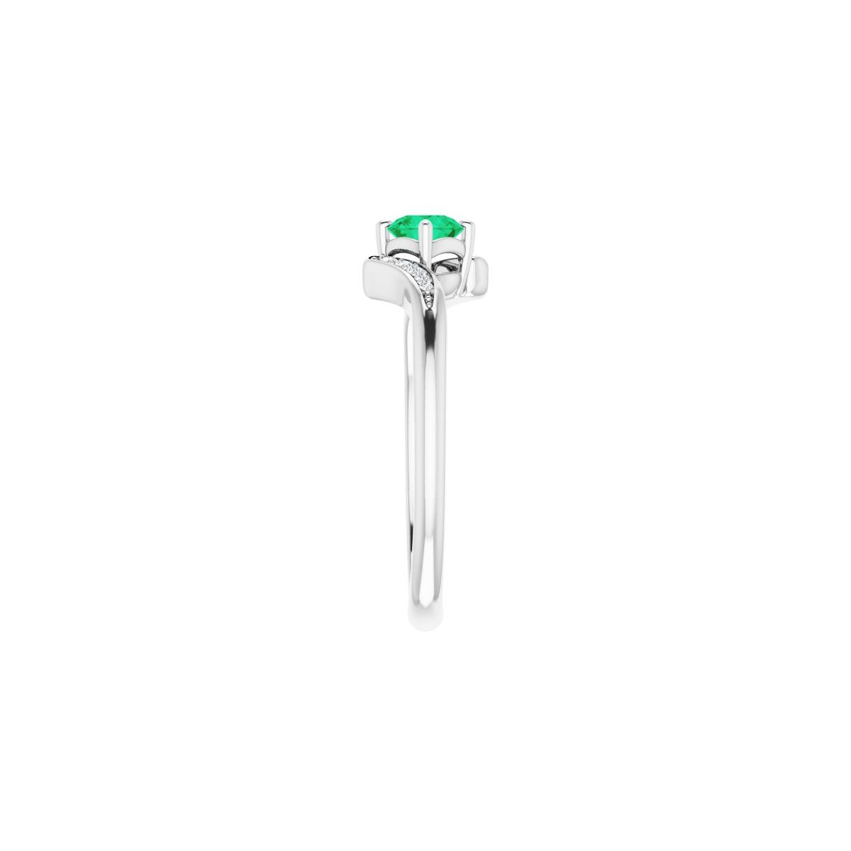 Accented Bypass Ring