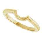 Solitaire Engagement Ring or Band