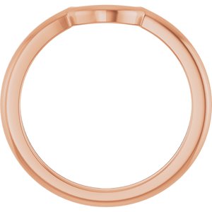 Solitaire Engagement Ring or Band
