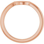 Solitaire Engagement Ring or Band