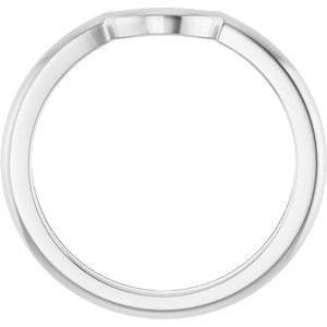Solitaire Engagement Ring or Band