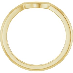 Solitaire Engagement Ring or Band