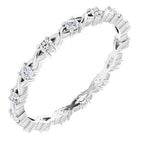 Infinity-Inspired Eternity Band
