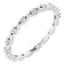 Infinity-Inspired Eternity Band
