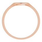 Youth Heart & Cross Ring