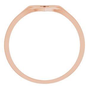 Youth Heart & Cross Ring