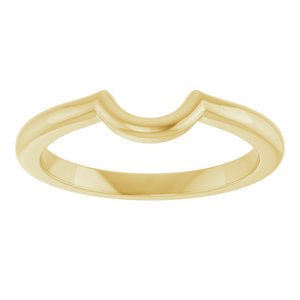 Solitaire Engagement Ring or Band