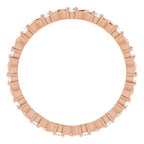 Infinity-Inspired Eternity Band