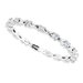 Infinity-Inspired Eternity Band
