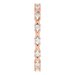 Infinity-Inspired Eternity Band