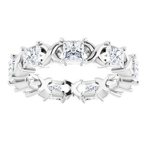 Infinity-Inspired Eternity Band