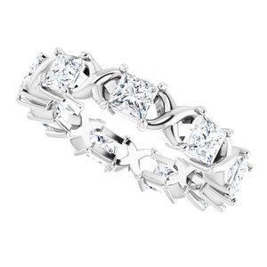 Infinity-Inspired Eternity Band