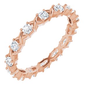 Infinity-Inspired Eternity Band