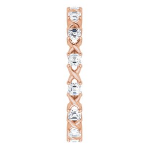 Infinity-Inspired Eternity Band