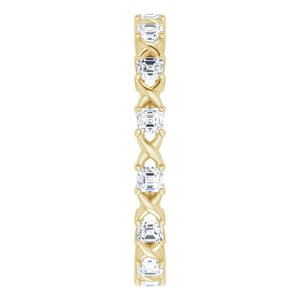 Infinity-Inspired Eternity Band