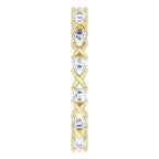 Infinity-Inspired Eternity Band