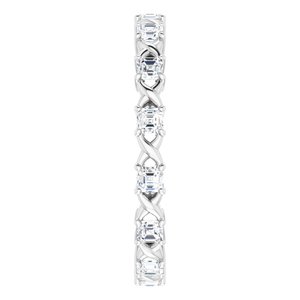 Infinity-Inspired Eternity Band