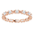 Infinity-Inspired Eternity Band