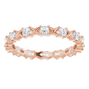 Infinity-Inspired Eternity Band