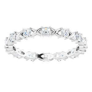 Infinity-Inspired Eternity Band