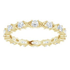 Infinity-Inspired Eternity Band