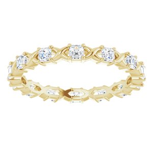 Infinity-Inspired Eternity Band