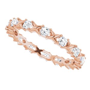 Infinity-Inspired Eternity Band
