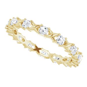 Infinity-Inspired Eternity Band