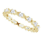Infinity-Inspired Eternity Band