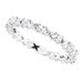 Infinity-Inspired Eternity Band