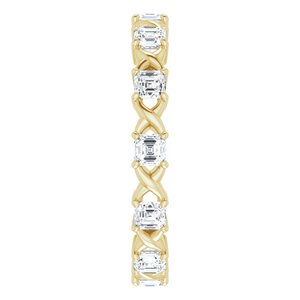 Infinity-Inspired Eternity Band