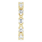 Infinity-Inspired Eternity Band